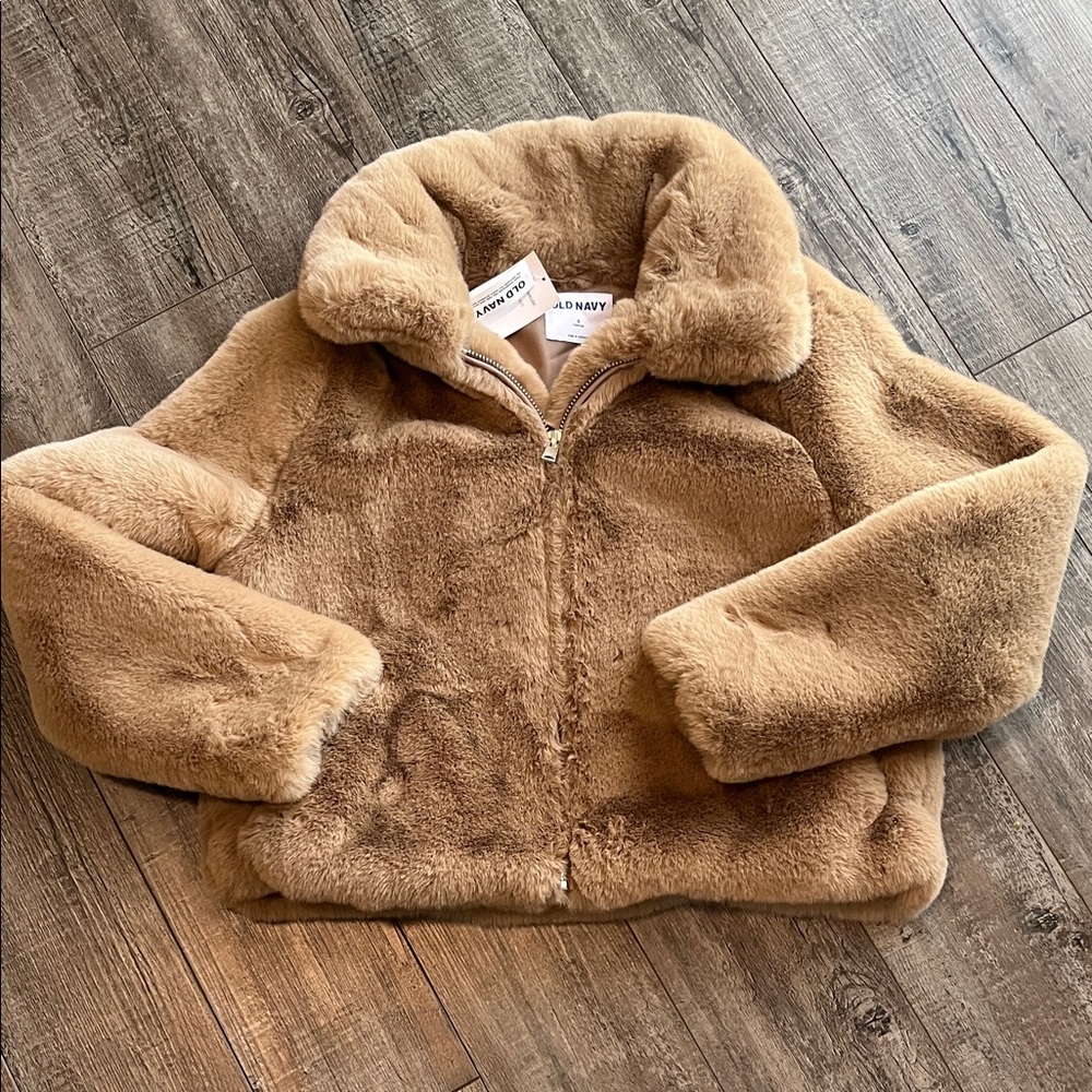 Old Navy faux fur jacket